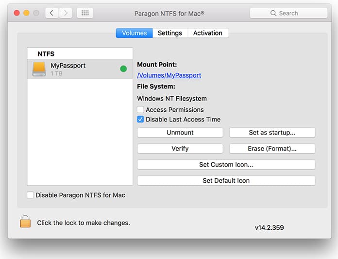 seagate support external hard drives ntfs driver for mac os